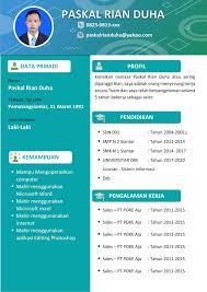 Download images library photos and pictures. Download Template Cv Lamaran Kerja Gratis Bisa Edit Format Doc Word Kreatif Dan Profesional Goliketrik