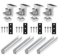 Amazon.com: Copgge Solar Panel Mounting Rail Aluminium Solar ...