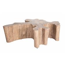 Cedar stump end table with slab top. Coffee Table Natural Timber By Uniqwa Cranmore Home Co