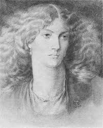 Head of a Woman, called "Ruth Herbert" by Dante Gabriel Rossetti (1828-1882)