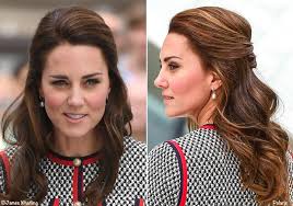 James Whatling Zak Hussein Kate Middleton Hair Half Up Hair Hairstyle