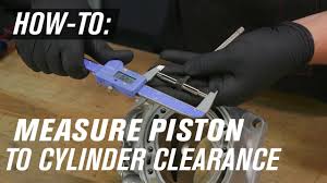 how to measure your dirt bikes piston to cylinder wall clearance