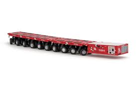 Their deck height can hydraulically be adjusted by approximately 60 cm., enabling vertical lifting or lowering of the load. Wagenborg Scheuerle Spmt 6 4 Ppu Imc Models