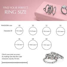 Image Result For Pandora Ring Size Guide In 2019 Pandora