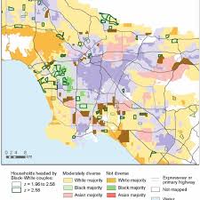 What are the best places to meet singles in los angeles, ca? Neighborhood Geographies Of Single Race Black White Headed Households Download Scientific Diagram