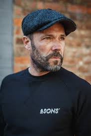 Best black baker boy hat Top Sale Thompson Baker Boy Hat Black Herringbone