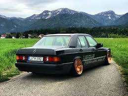 Bagged Mercedes Benz 190e Mercedes Benz 190 Mercedes Benz