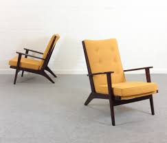 Set Of 2 Mid Century Easy Chairs By Parker Knoll 1950s 105379