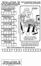 Large print word puzzles for adults, jumble word puzzle books, word puzzle game. 51 Jumble Puzzles Ideas Jumble Puzzle Jumbled Jumble Word Puzzle