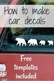 How To Make Car Stickers Domestic Heights In 2021 Window Decals Diy Vinyl Window Decals Car Decals