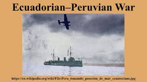 In early 1995 peru and ecuador went to war over a strip of land that both claimed to be theirs. Ecuadorian Peruvian War Youtube