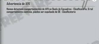 Afk significa » away from keyboard» lo que significa, lejos de el teclado, en esta situación tiene relación lejos de el juego móvil, que no nos encontramos jugando. Free Fire Que Es La Advertencia Afk Y Que Significa