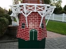 Windmühlen für den garten details zu *windmühle mit integrierter wassermühle impräg. Toom Kreativwerkstatt Gartenwindmuhle
