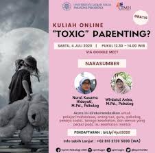 Check spelling or type a new query. Cpmh Selenggarakan Webinar Dengan Tema Toxic Parenting Fakultas Psikologi Universitas Gadjah Mada