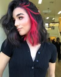 The ravenhaired community on reddit. Chic Medium Length Hair Black Red Hair Color Indiana Video Hair Color Underneath Hair Color Streaks Black Red Hair