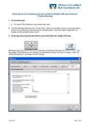 Warburg & co (vormals schwäbische bank) mit sitz in 20095 hamburg nachschlagen. Anleitung Chip Karten Furs Internet Schwabische Bank Ag