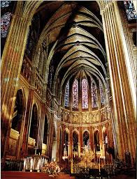 The Nave Of Chartres Cathedral Chartres France 12th 13th Centuries Cathedral French Cathedrals Church Architecture