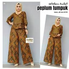 Model baju couple long dress warna kombinasi unik. 28 Setelan Kulot Polos Model Baju Gamis Celana Sepatu