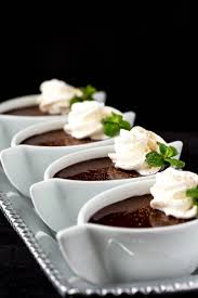 Blender Chocolate Pots De Creme Recipe In 2020 Desserts Pot De Creme Irish Recipes