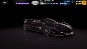 Pagani huayra at miami international auto show at the miami beach convention center on november 8, 2014 in miami beach, florida. Pagani Huayra Bc Roadster Drago Viola Edition Csr Racing Wiki Fandom