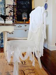 I suggest making a sample of the slipcover first using similar scrap fabric (or a plain 100% cotton muslin) to ensure the slipcovers will fit over your chair. Easy Sew Ghostly Chair Slipcover Hgtv