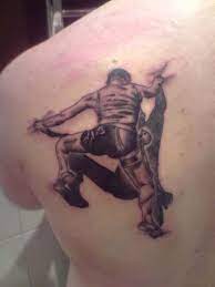 Ladies and gentlemen, i present the ultimate climbing tattoo. My Dads New Tattoo Rock Climber Tattoo Tattoos Climbing Art New Tattoos
