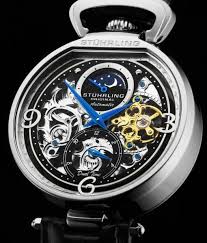 Stuhrling Leagacy Men S Automatic Dual Time Watch Dual Time Watch Watches Unique Watches For Men