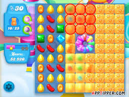 I tried to use the gold bars to . Candy Crush Soda Saga Level 295 Tips Video