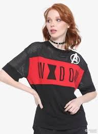 Birds Of Prey Renee Montoya Shirt Her Universe Marvel Black Widow Collection Pays Tribute To The First Female Avenger In 2020 Cool Girl Outfits Girls Tshirts Black Widow Marvel