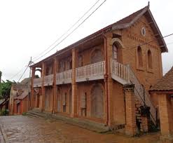 Vieille Ville Fianarantsoa Vieille Ville Maison Traditionnelle Madagascar