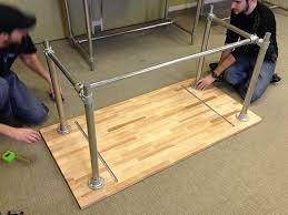 Adjustable Height Sitting And Standing Desk Diy Office Desk Diy Standing Desk Craft Room Office