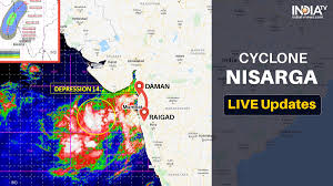 Three teams are deployed in mumbai and one more has been sent to goa on. Cyclone Nisarga Landfall Latest News Maharashtra Gujarat Live Updates India News India Tv