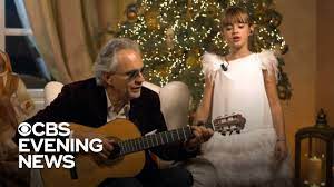 Virginia bocelli is the daughter of andrea bocelli, an italian opera tenor, and veronica berti, an she is the only daughter of her parents and was born nearly after 15 years of birth gap between. Andrea Bocelli And Daughter Starring In Online Christmas Concert Youtube