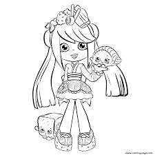 Download or print this shoppies shopkins coloring page from shopkins category. Shopkins Shoppies Coloring Pages Printable