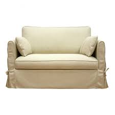 Ils sont parfaits pour un usage quotidien ou bien pour un couchage occasionnel, en fonction de vos besoins. Canape Convertible 2 Places En Tissu Ecru Mini Welsh Canapes Convertibles Interior S