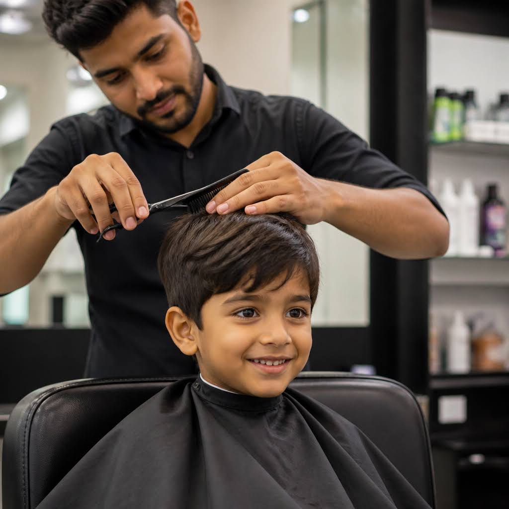 Kids Haircut Service in Kalwa product image
