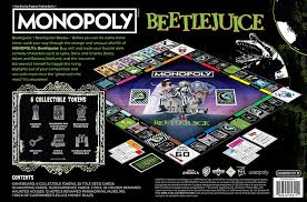 I work all night , i work all day to pay the bills i have to pay ain't it sad ? Monopoly Beetlejuice The Op Games