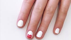 Have a look at these 60 latest simple, but very cute nail art tutorials for your short nails. Lashes Nails Spa 10 Heart Nail Art Designs You Ll Fall In Love With