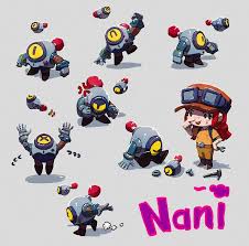 Nani is a robotic brawler that is releasing in the early june update! Pin De Sergej Em Brawl Stars Em 2020 Referencia De Desenho Desenhos Desenho