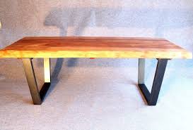 Tisch Industrial Design Massiv Holz Metall Sipo Von Mobel Loft Auf Dawanda Com Esstisch Holz Tisch Dekor