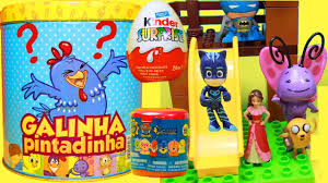 Compre no aliexpress o mercado internacional online on aliexpress. Galinha Pintadinha Parquinho Da Borboletinha Brinquedos Surpresas Na Lata Brincando Youtube
