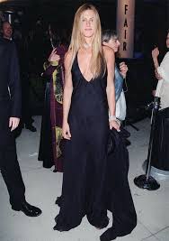 Black And A Diamond Choker Necklace Best Oscar Dresses Dresses Jennifer Aniston Oscar