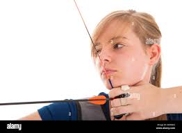 Young archer hi-res stock photography and images