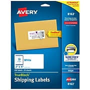This handy cross reference chart is only for making label size comparisons. Avery Labels Staples