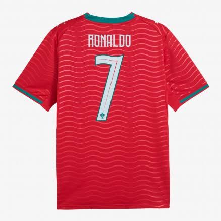 Portugal FPF 2026 Jersey - RONALDO - Authentic - 26002CR7-HOME ...