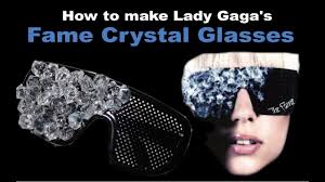 Lady gaga from my beloved poker face video. How To Make Lady Gaga S Fame Crystal Glasses Diy Youtube