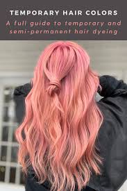 Discover your ideal hair color when you explore our range of shades, products, and formulas. 3 Types Of Temporary Hair Dyes And How To Use Them In 2021 Temporary Hair Dye Temporary Hair Color Hair Color Guide