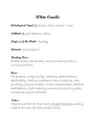 Candle Magic White White Candle Magic Wicca Candles Candle Spells