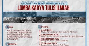 Thankyou semoga bermanfaat setelah lolos abstrak, maka silahkan persiapkan untuk lanjut ke tahap full paper. Lomba Karya Tulis Ilmiah Nasional 2019 Di Universitas Brawijaya Fkip Universitas Jambi