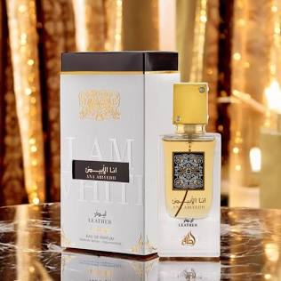 Lattafa Ana Abiyedh Leather 60ml لطافة أنا أبيض للجلود – Princess ...